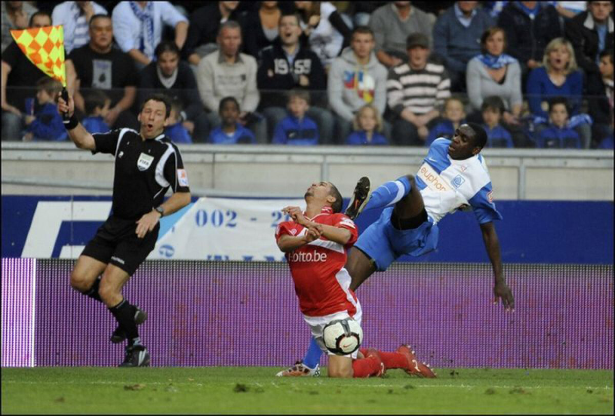 Încă o accidentare teribilă, în Belgia » Cu faţa zdrobită