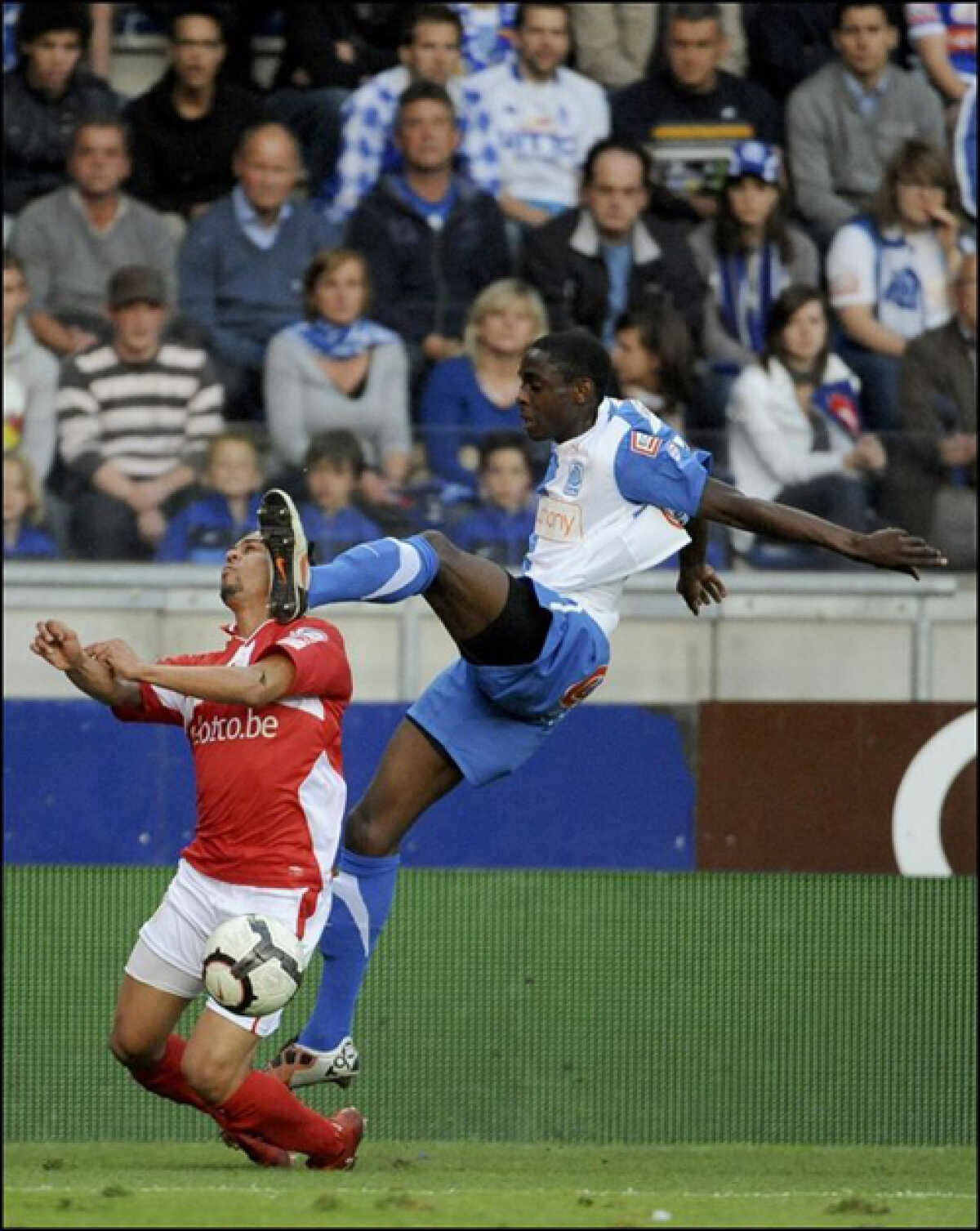 Încă o accidentare teribilă, în Belgia » Cu faţa zdrobită