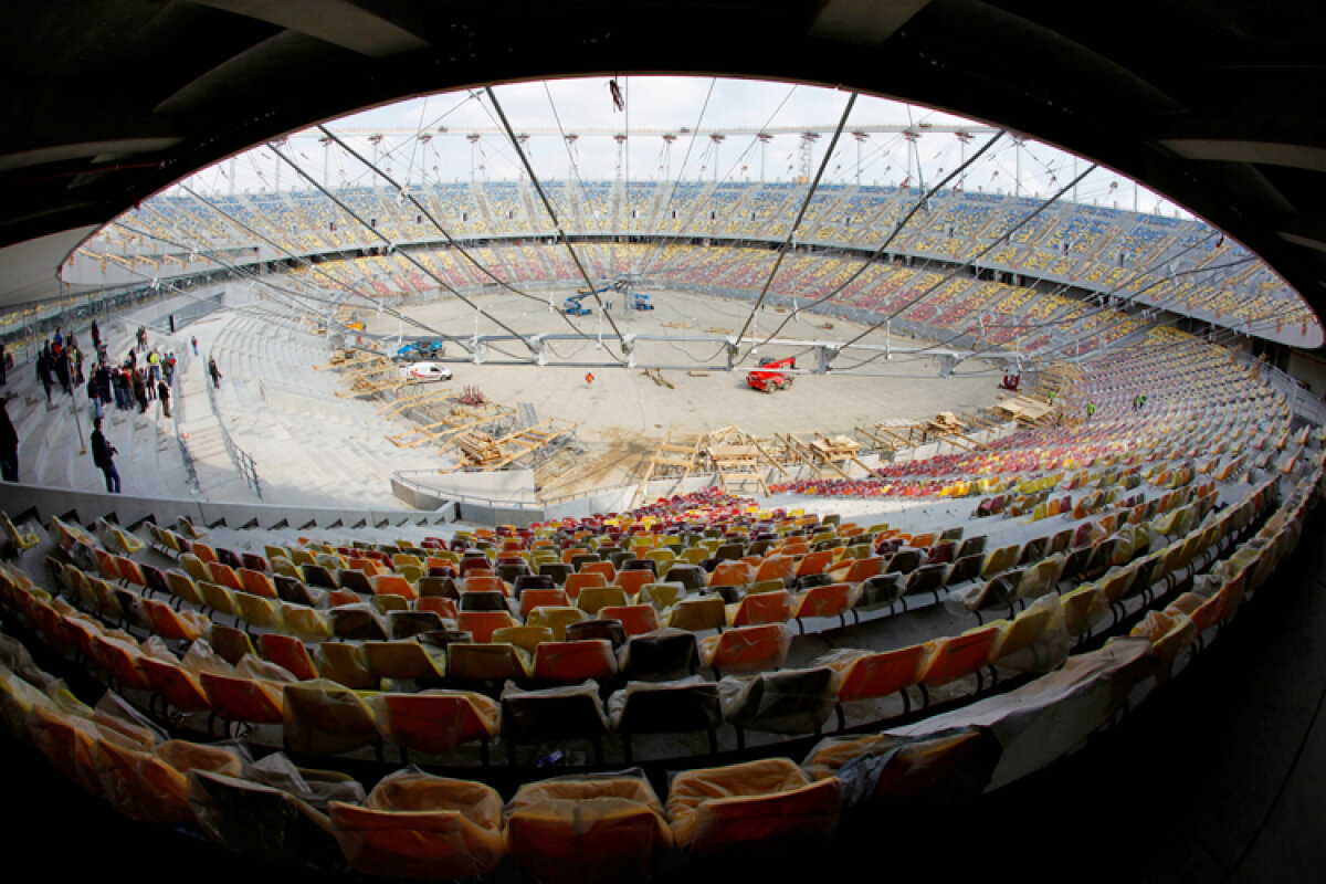Oprescu şi Sandu se laudă cu noul stadion: "E mai tare decît cel din Dublin"