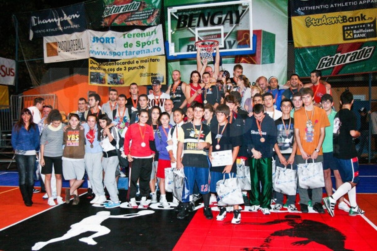Începe primul turneu Sport Arena Streetball 2011! Se joacă baschet din mai pînă în septembrie