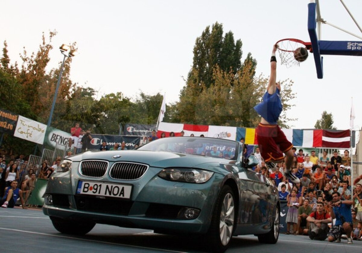 Începe primul turneu Sport Arena Streetball 2011! Se joacă baschet din mai pînă în septembrie
