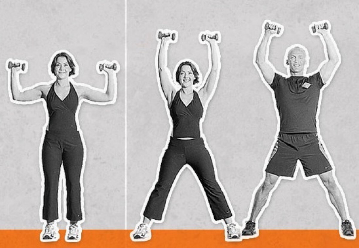 Cinci exerciţii pentru tonifierea braţelor
