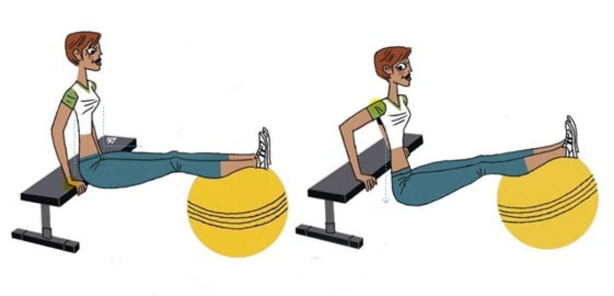 Cinci exerciţii pentru tonifierea braţelor