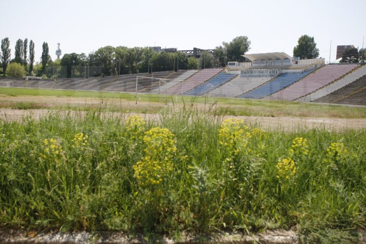 FOTO » Oţelul vrea să joace în Ligă pe arena Dunării Galaţi, dar stadionul e în paragină