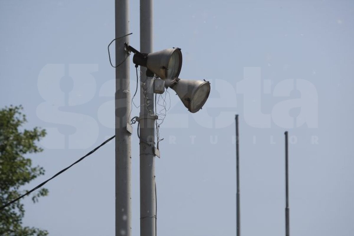 FOTO » Oţelul vrea să joace în Ligă pe arena Dunării Galaţi, dar stadionul e în paragină