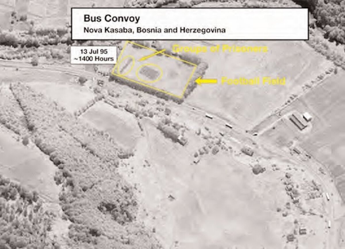 Mladic, ucigaşul de pe stadionul din Nova Kabasa