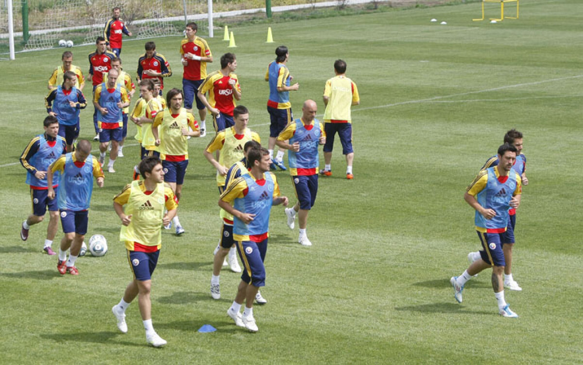 Stancu s-a pregătit tot separat la antrenamentul naţionalei!