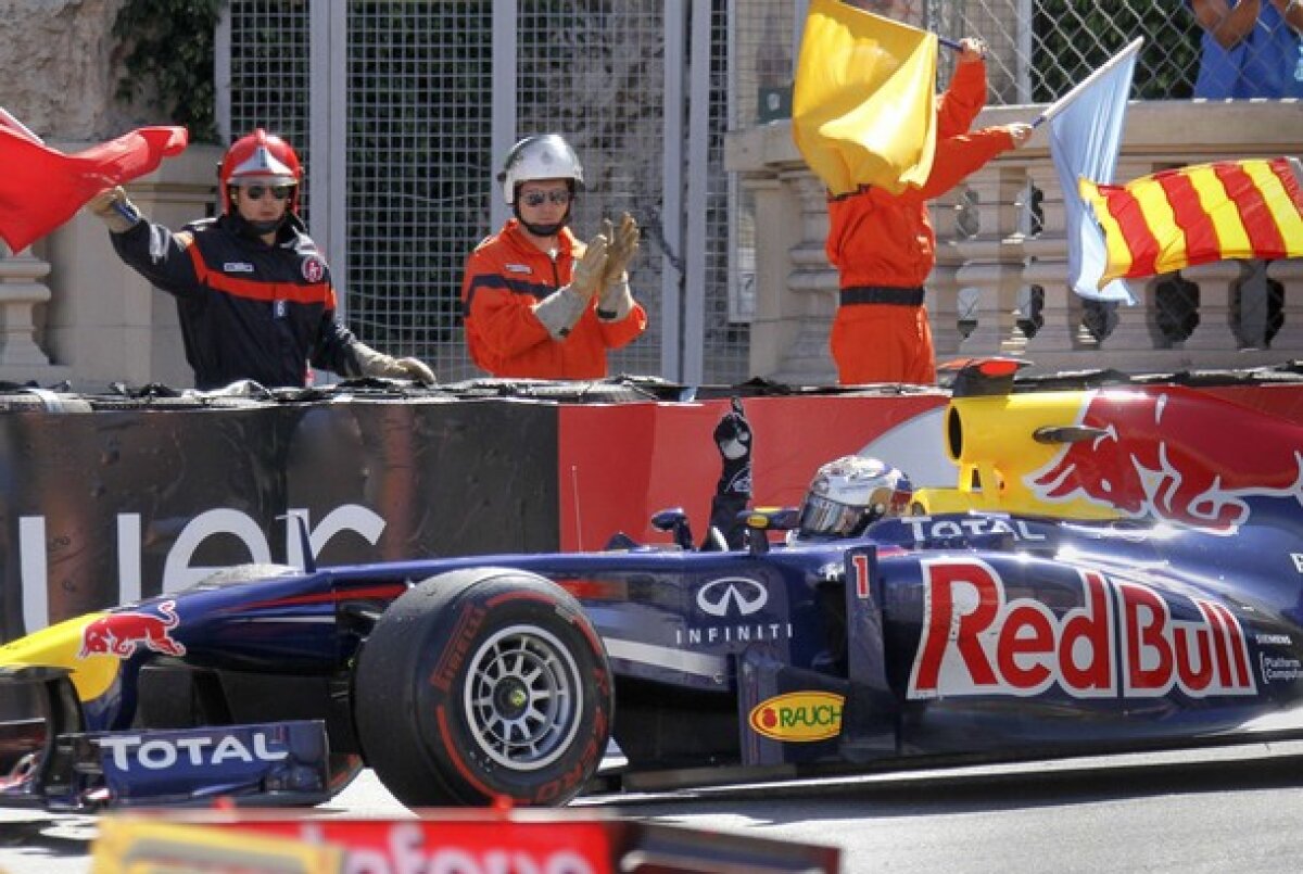 FOTO / Vettel învinge la Monte Carlo! A cincea victorie în acest sezon pentru german
