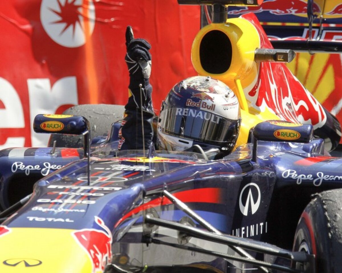 FOTO / Vettel învinge la Monte Carlo! A cincea victorie în acest sezon pentru german