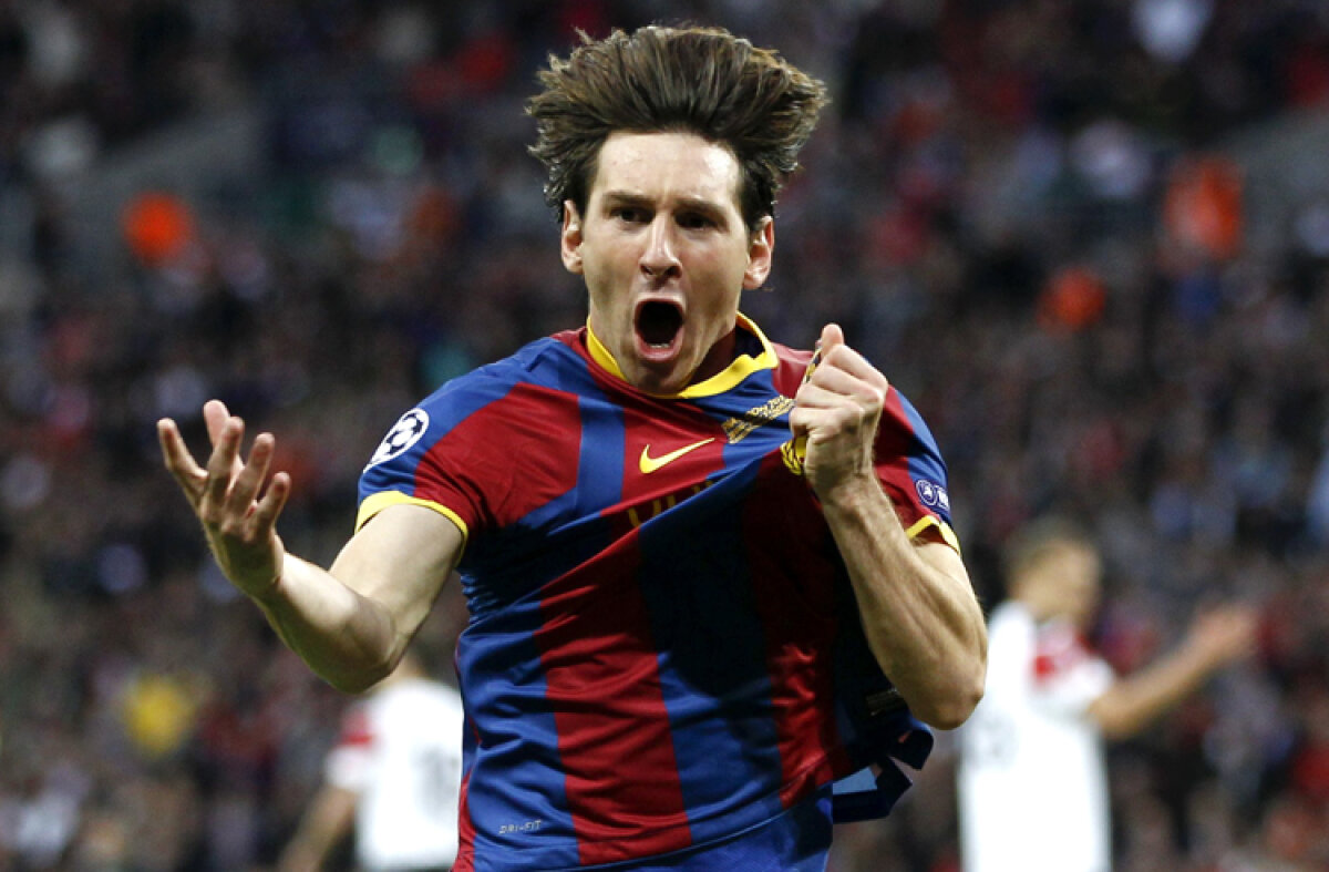 FOTO Messi în acţiune! Vezi cele mai tari imagini cu cel mai bun fotbalist din lume