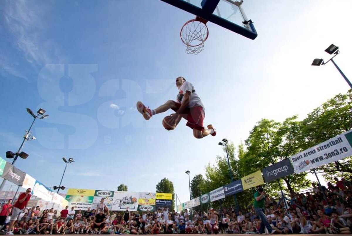 Peste o mie de jucători au participat la primul turneu de Sport Arena Streetball din acest sezon