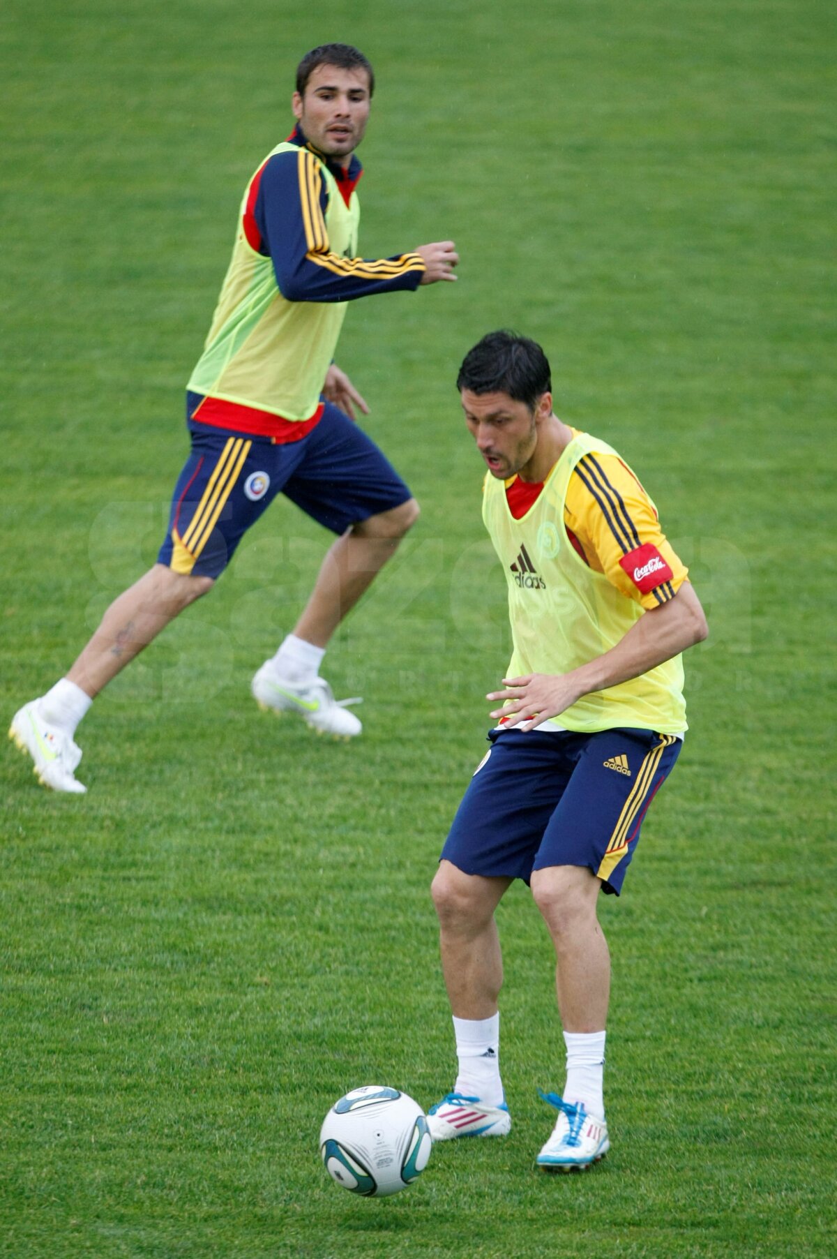 FOTO & VIDEO "Tricolorii" s-au antrenat în ploaie astăzi