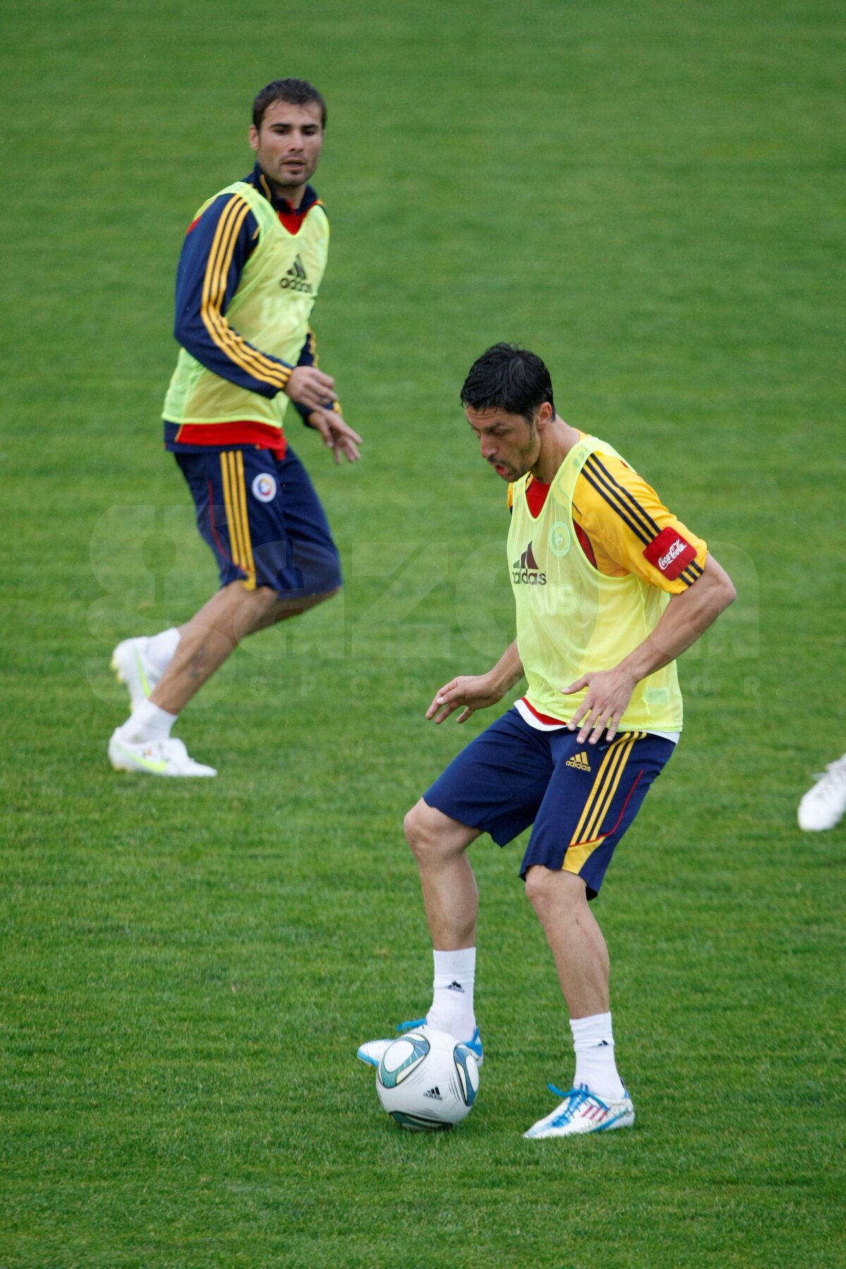 FOTO & VIDEO "Tricolorii" s-au antrenat în ploaie astăzi