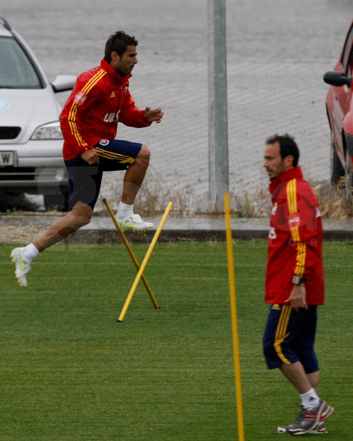 FOTO & VIDEO "Tricolorii" s-au antrenat în ploaie astăzi