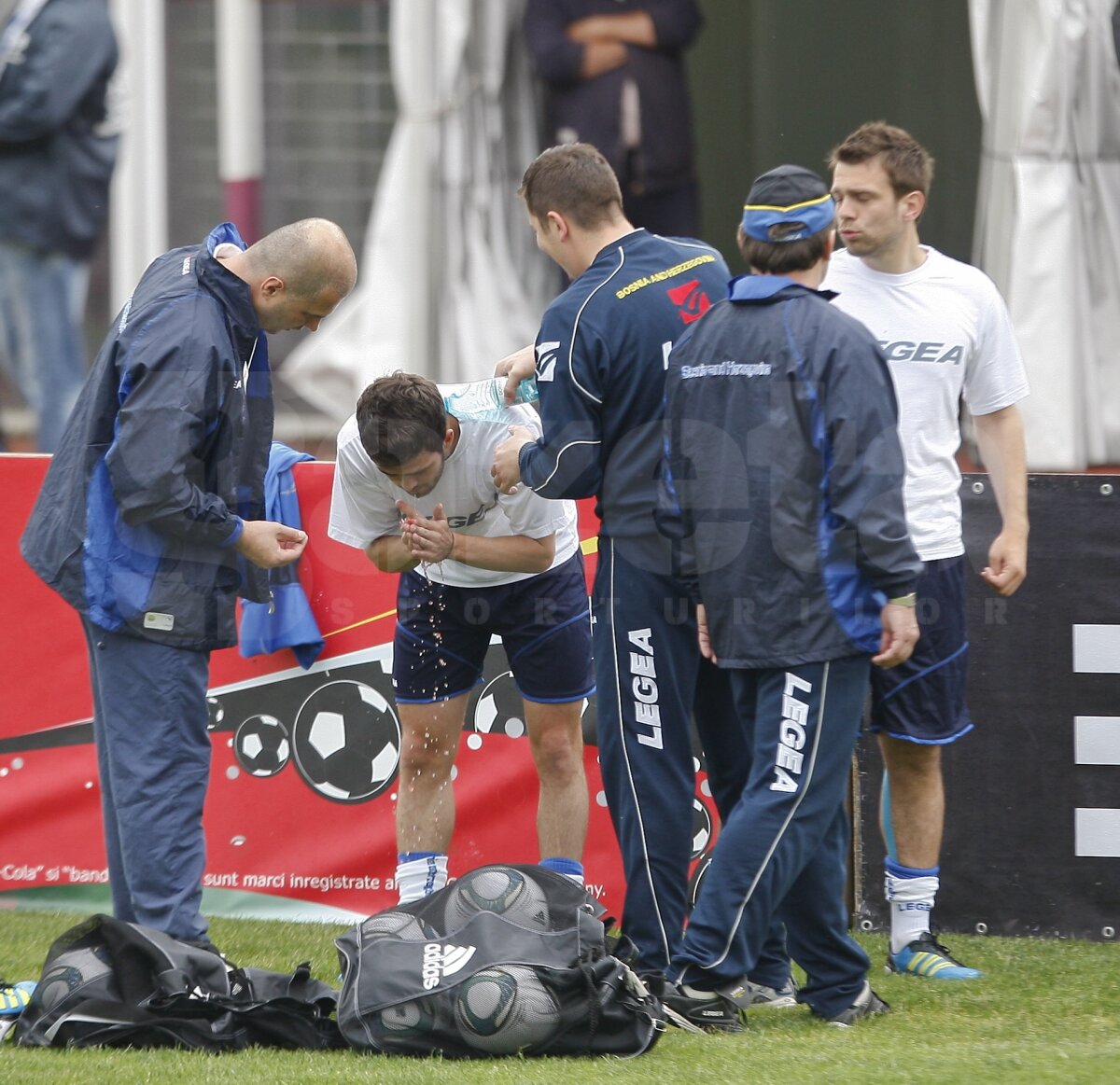 FOTO Safet Susici: "Am venit să nu pierdem împotriva României, dar vom juca ofensiv"