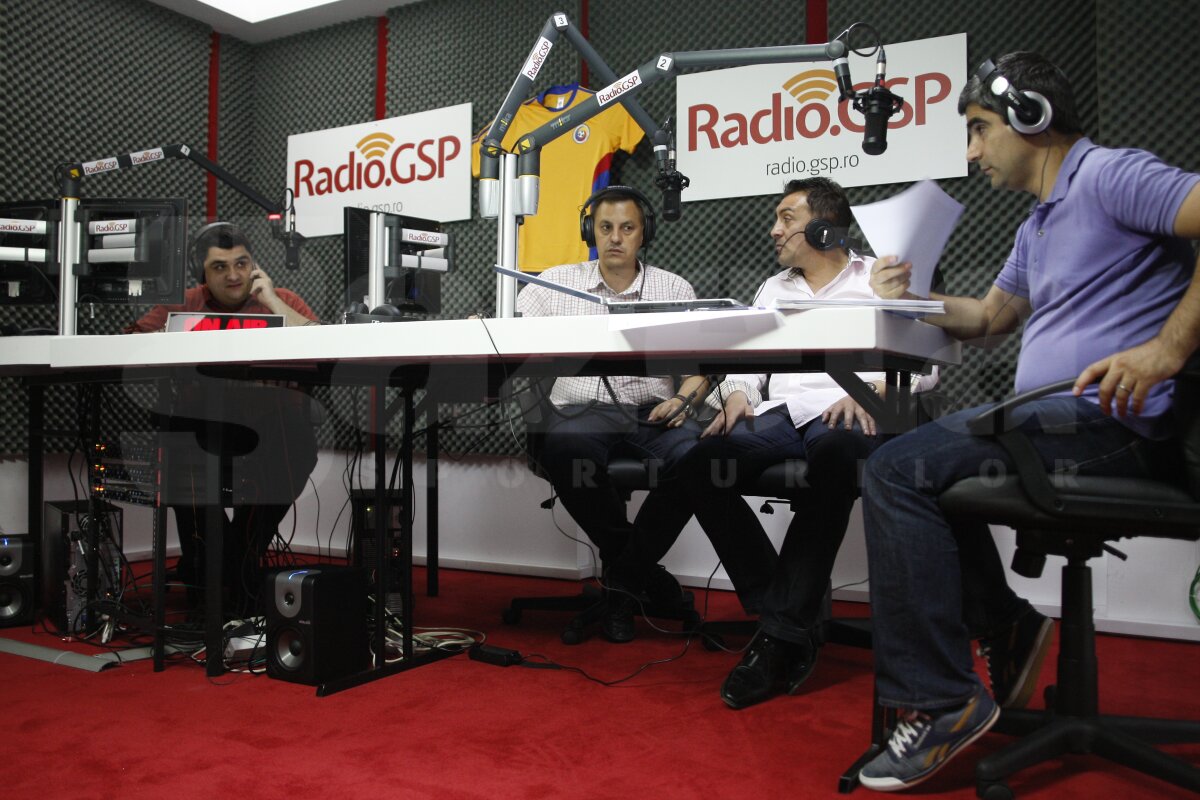 S-a lansat Radio.GSP.ro! TOTUL direct cu Andrei Vochin, Gabi Safta şi Ilie Dumitrescu!