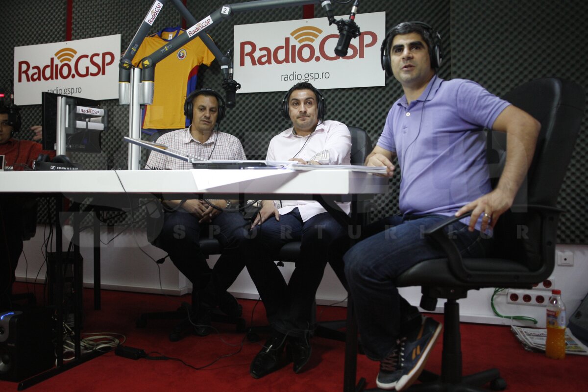S-a lansat Radio.GSP.ro! TOTUL direct cu Andrei Vochin, Gabi Safta şi Ilie Dumitrescu!