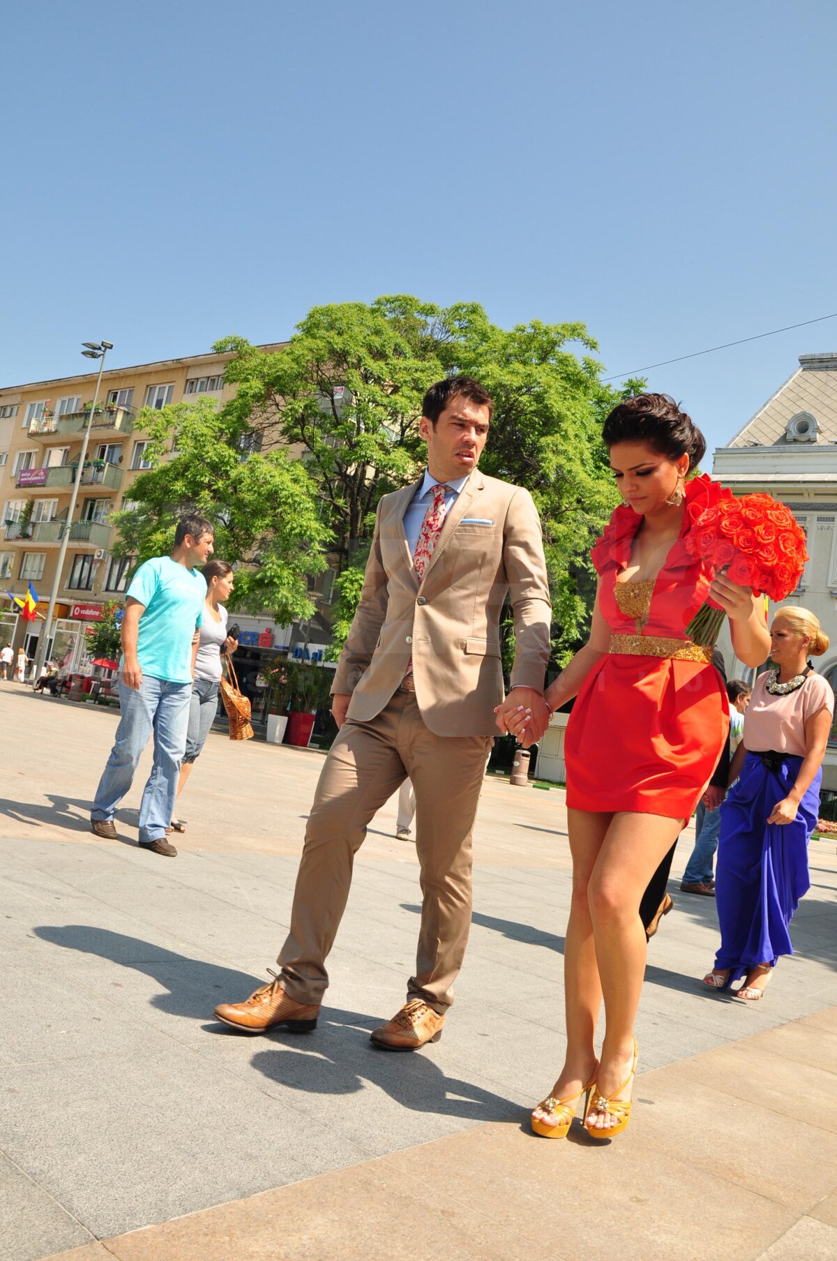 FOTO Dinamovistul Andrei Mărgăritescu s-a căsătorit astăzi cu "Regina Piteştiului"