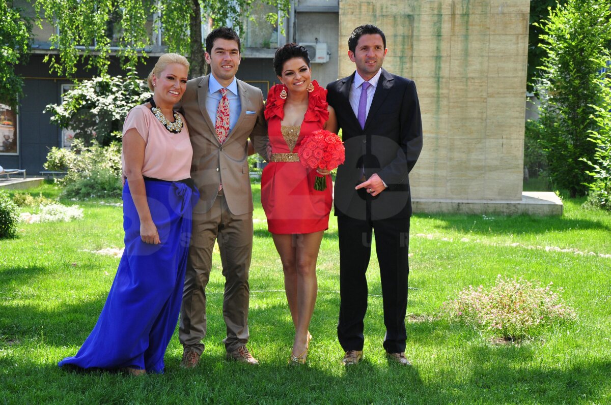 FOTO Dinamovistul Andrei Mărgăritescu s-a căsătorit astăzi cu "Regina Piteştiului"