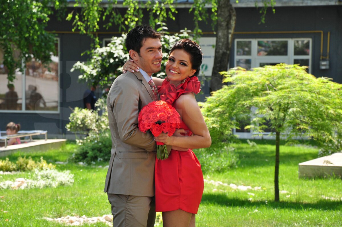 FOTO Dinamovistul Andrei Mărgăritescu s-a căsătorit astăzi cu "Regina Piteştiului"