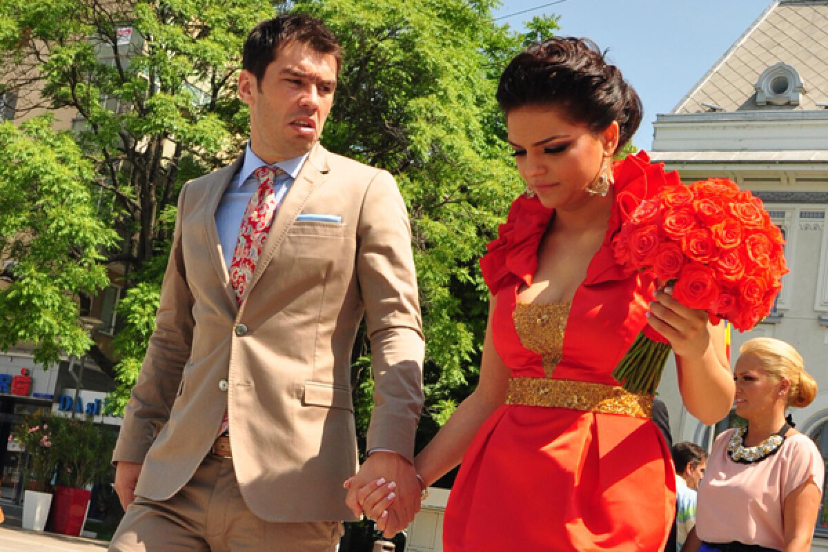 FOTO Dinamovistul Andrei Mărgăritescu s-a căsătorit astăzi cu "Regina Piteştiului"