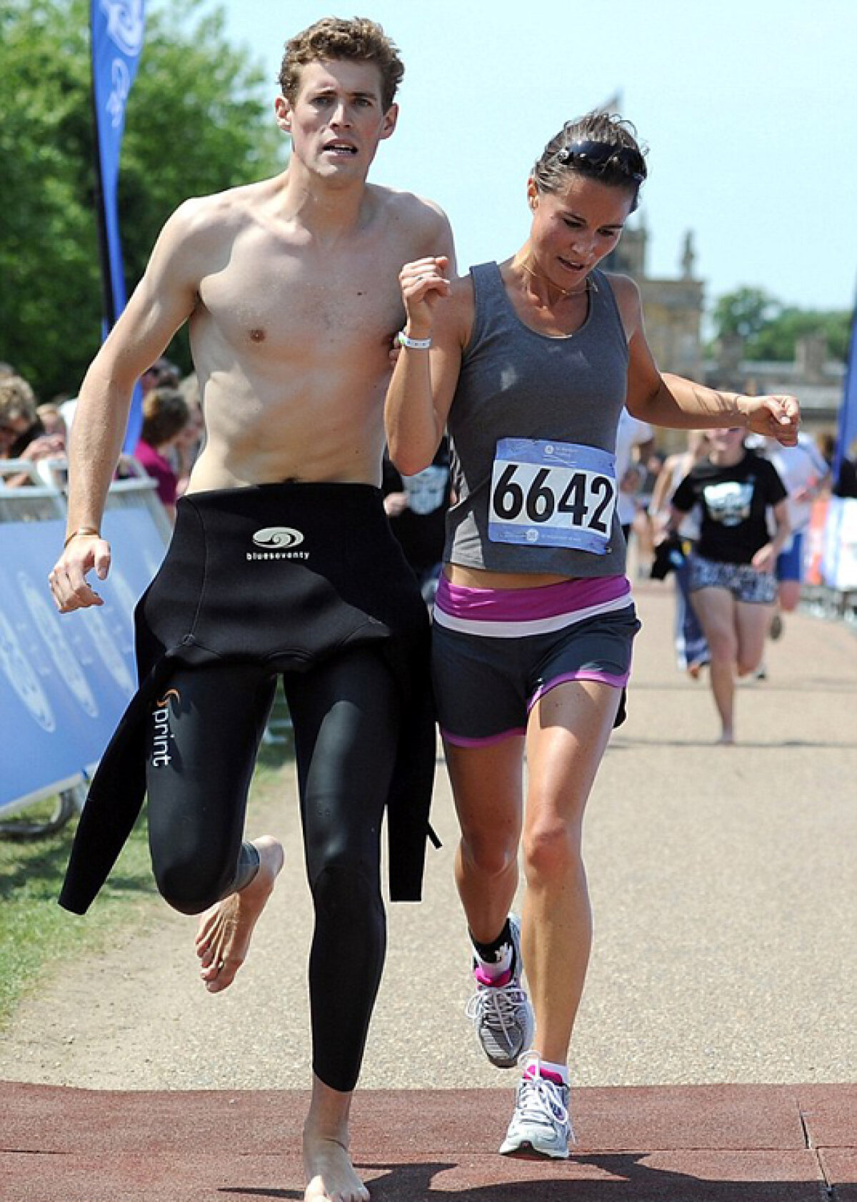 GALERIE FOTO Pippa Middleton s-a transformat din domnişoară de onoare în atletă