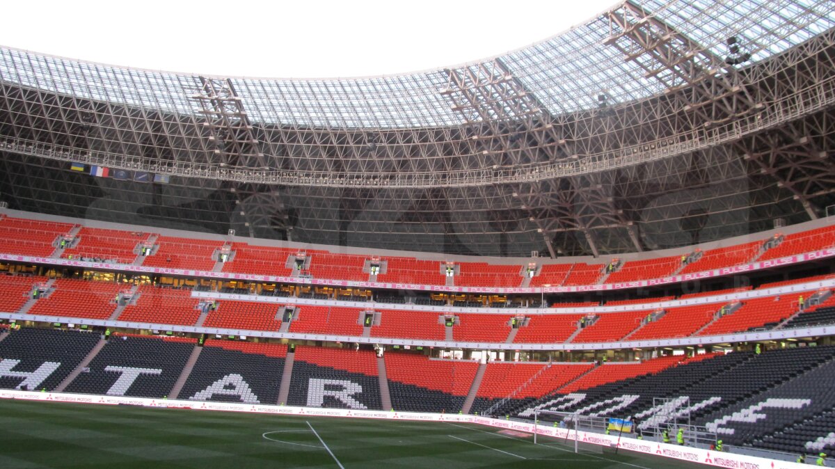 FOTO Serbare cîmpenească sau Campionat European? » Doneţk îşi aşteaptă oaspeţii cu corturile întinse :O