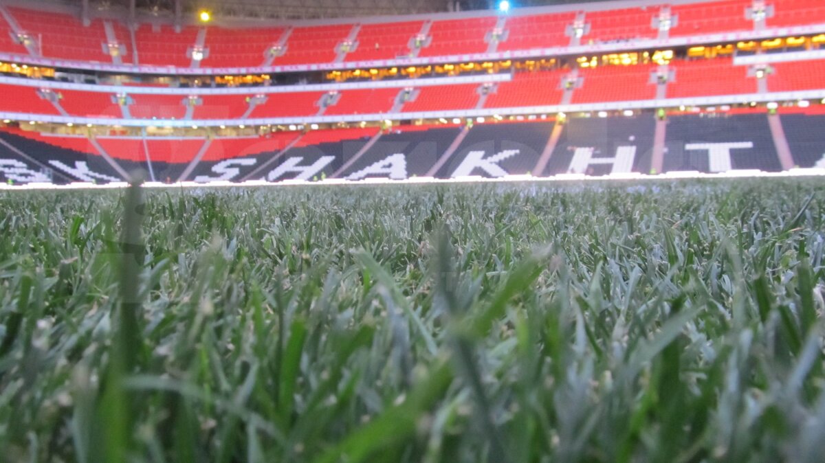 FOTO Serbare cîmpenească sau Campionat European? » Doneţk îşi aşteaptă oaspeţii cu corturile întinse :O