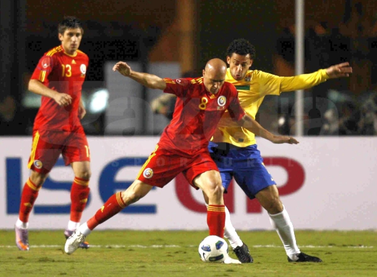 CRONICĂ Alexe şi Alexa nu i-au putut încurca pe Neymar şi Nilmar » România, a treia înfrîngere cu Brazilia