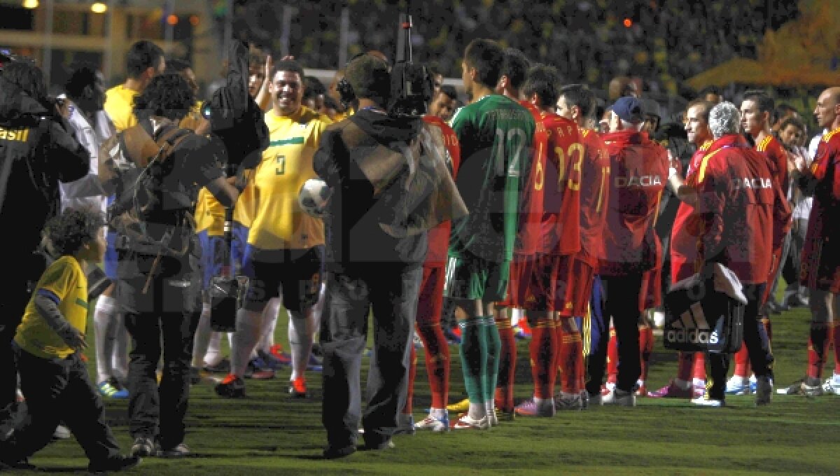 CRONICĂ Alexe şi Alexa nu i-au putut încurca pe Neymar şi Nilmar » România, a treia înfrîngere cu Brazilia