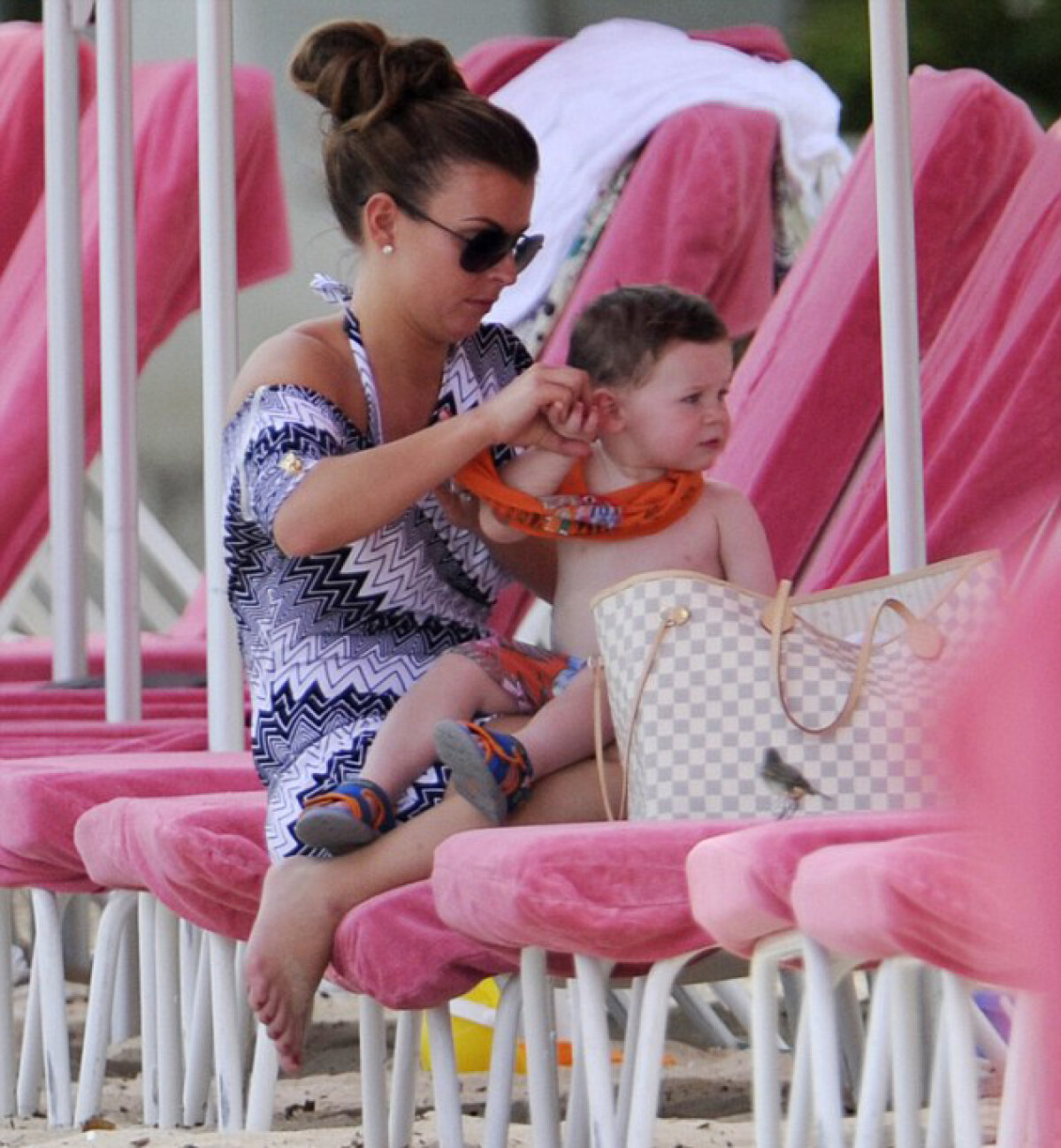 GALERIE FOTO Rooney şi-a dus familia în vacanţă în Barbados