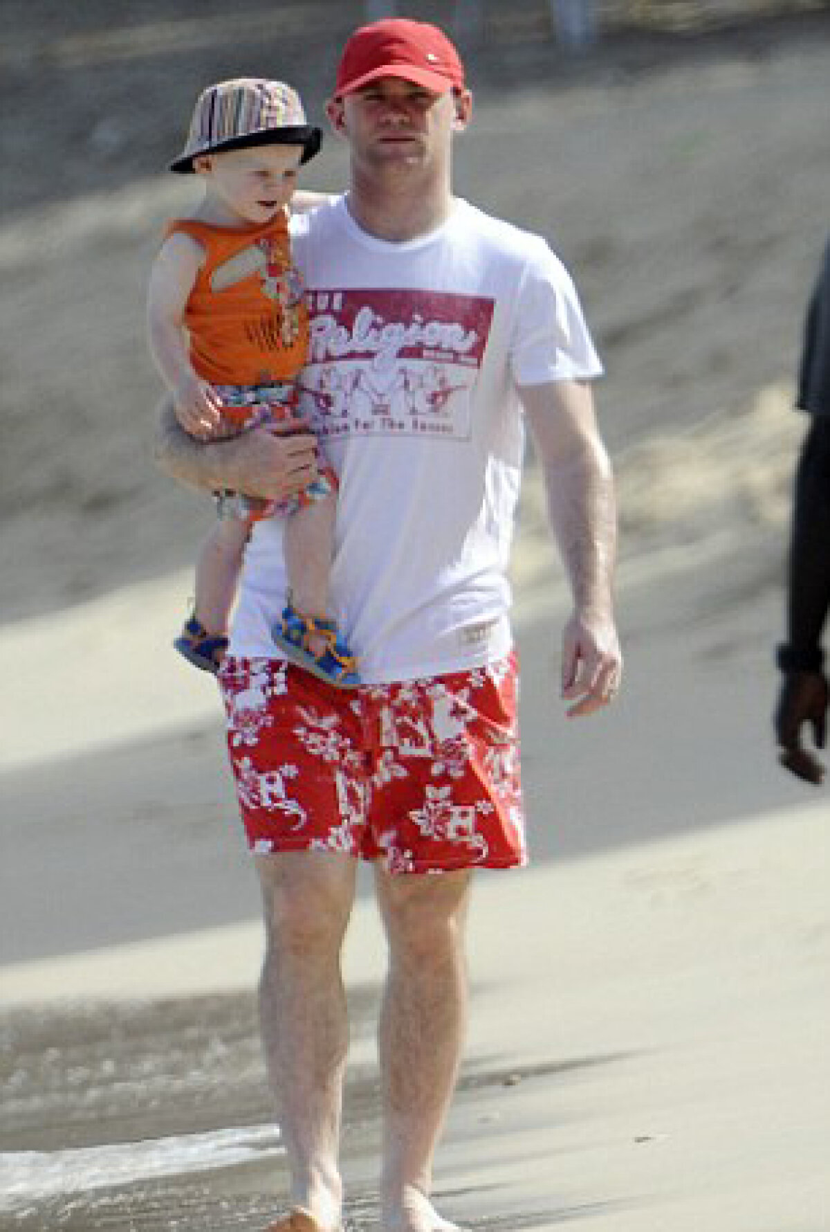 GALERIE FOTO Rooney şi-a dus familia în vacanţă în Barbados