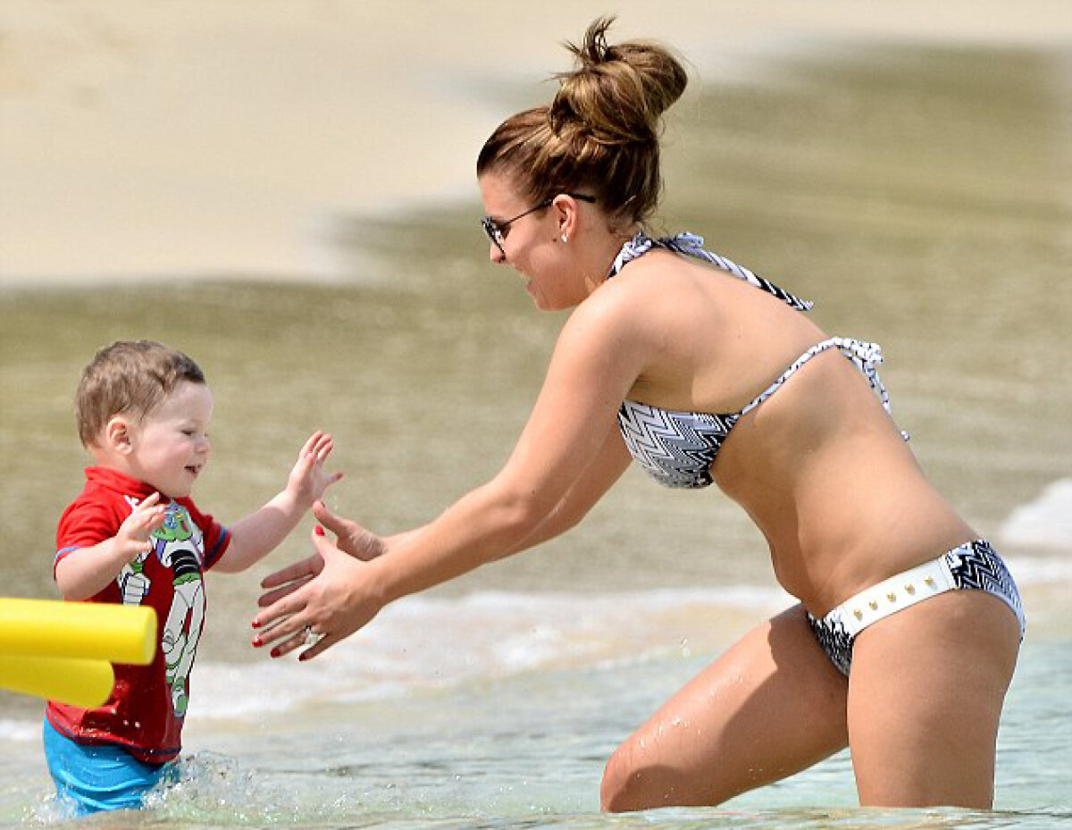 GALERIE FOTO Rooney şi-a dus familia în vacanţă în Barbados