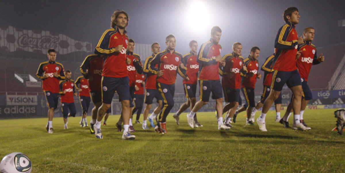 România este prima "europeană" care joacă la Asuncion în ultimii 15 ani