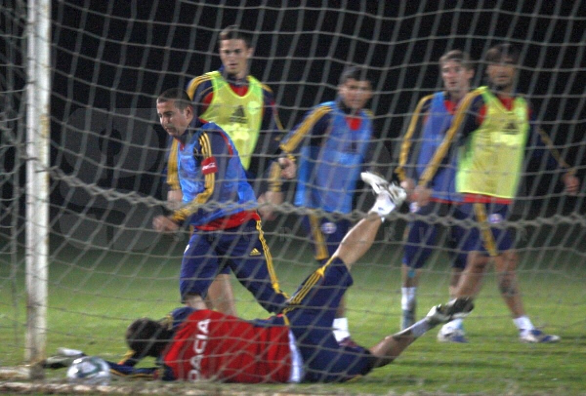 ”Torjinho” şi ”Pappinho” au efectuat ultimul antrenament înaintea meciului cu Paraguay :D