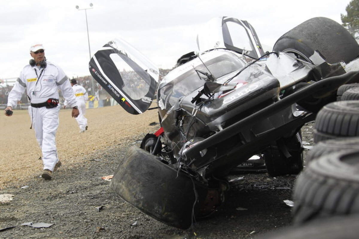 FOTO şi VIDEO Accident teribil la o viteză de 200 km/h