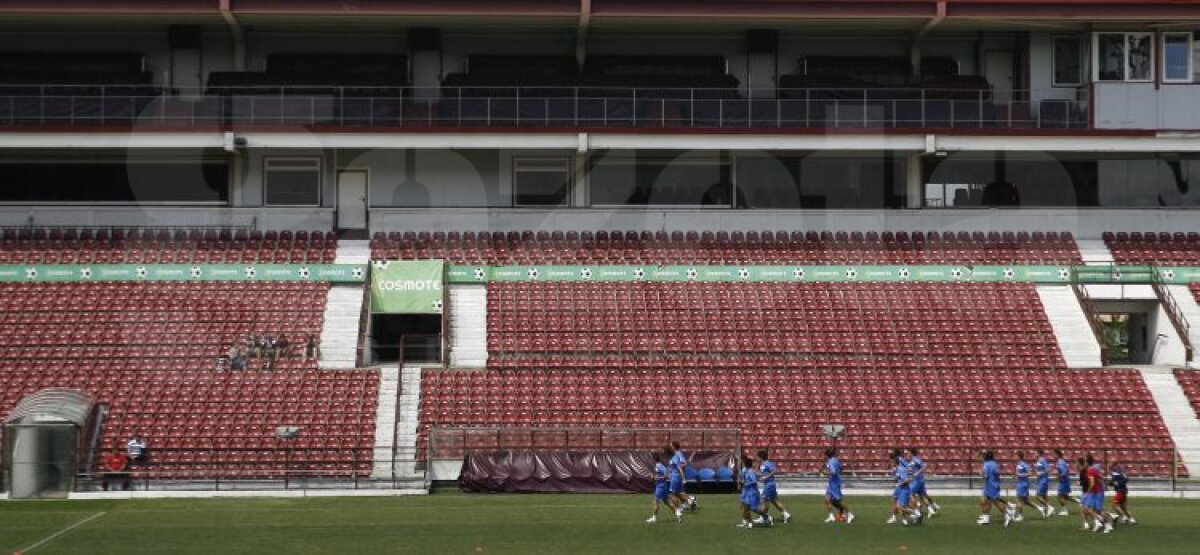 FOTO Costa, la primul antrenament. Clujenii învaţă lecţia umilinţei: ”Să vorbim mai puţin şi să jucăm fotbal!”