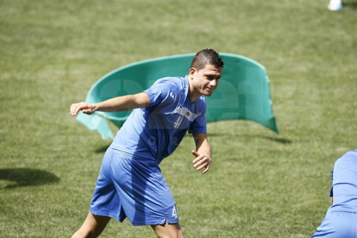 FOTO Costa, la primul antrenament. Clujenii învaţă lecţia umilinţei: ”Să vorbim mai puţin şi să jucăm fotbal!”
