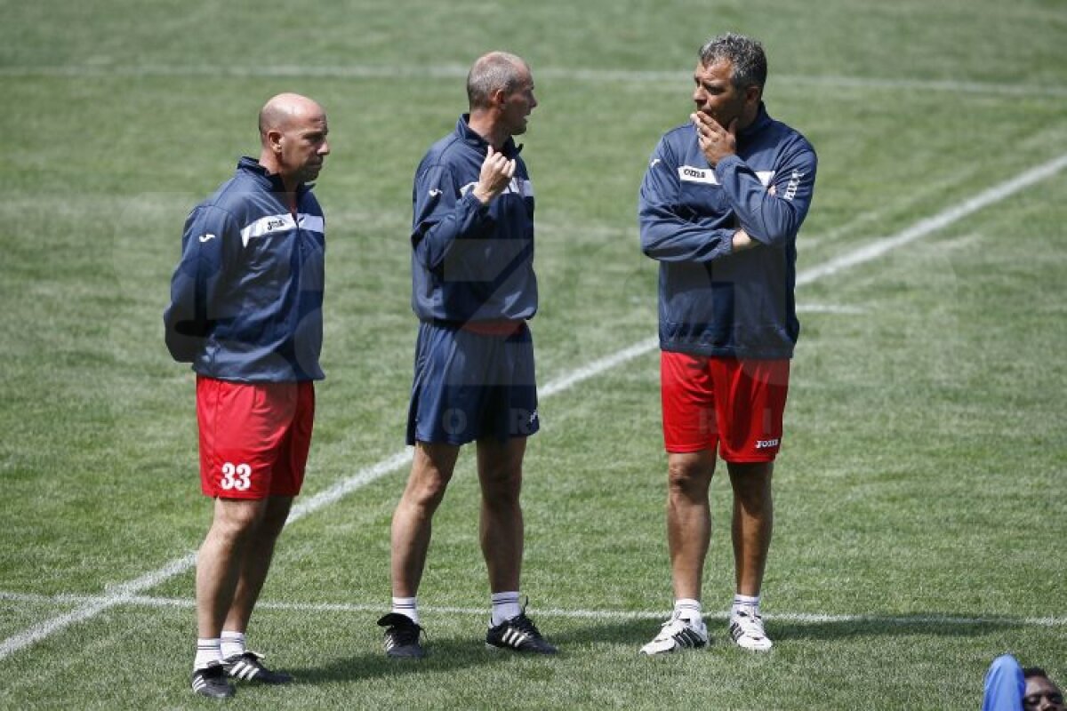 FOTO Costa, la primul antrenament. Clujenii învaţă lecţia umilinţei: ”Să vorbim mai puţin şi să jucăm fotbal!”