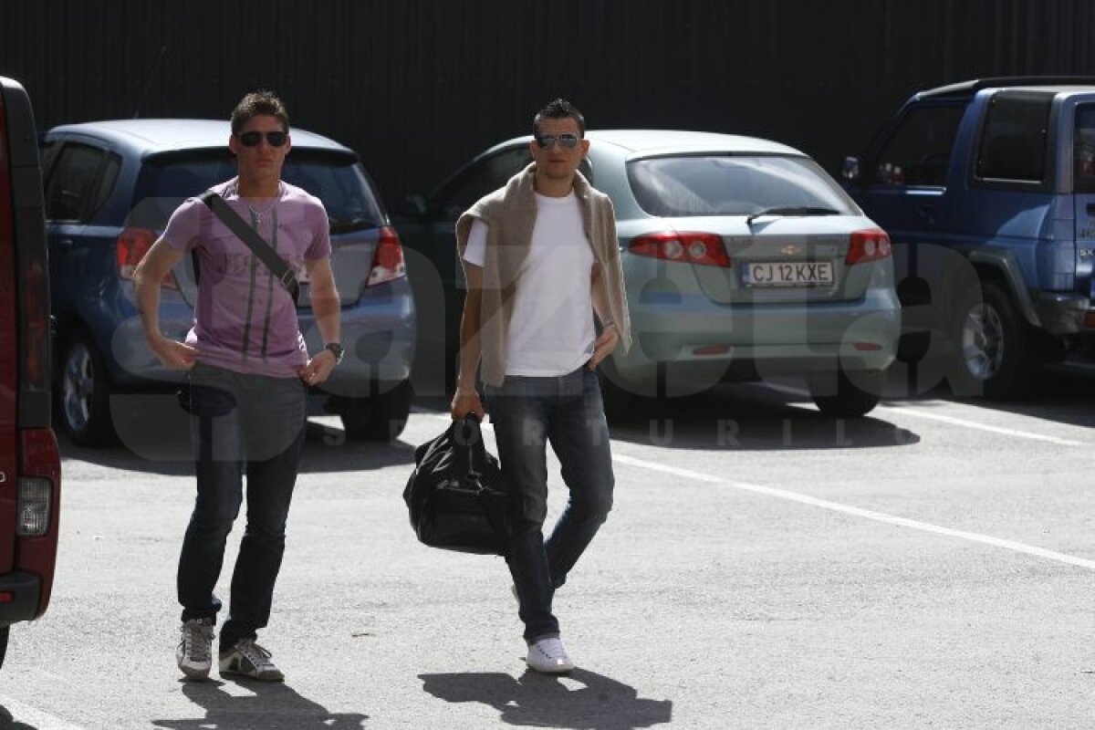 FOTO Costa, la primul antrenament. Clujenii învaţă lecţia umilinţei: ”Să vorbim mai puţin şi să jucăm fotbal!”