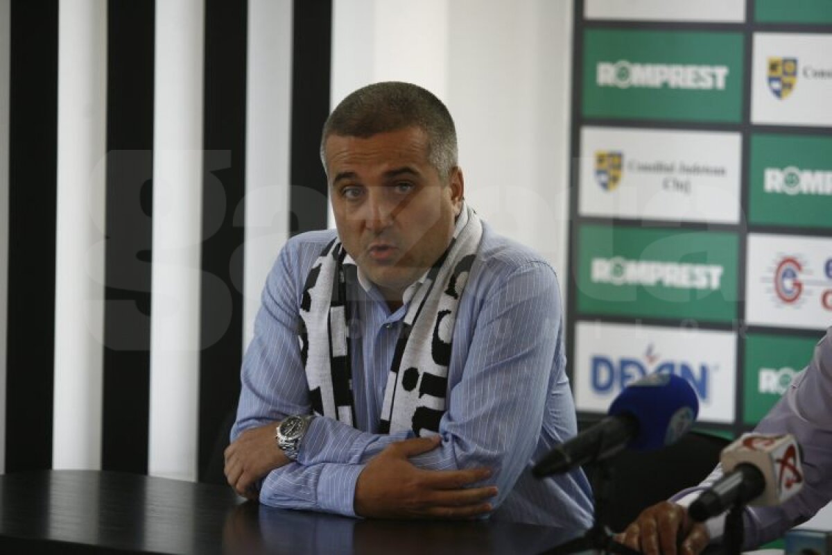 FOTO U Cluj i-a prezentat oficial pe Szukala, Achim şi Nicola. Băjenaru a zis din nou "pas"