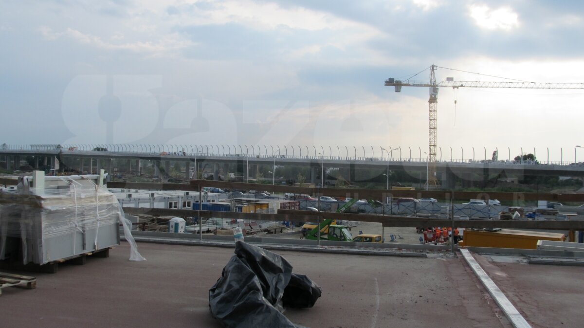 Geamănul "Naţionalului" » Aceeaşi firmă care ridică National Arena lucrează şi pe şantierele poloneze