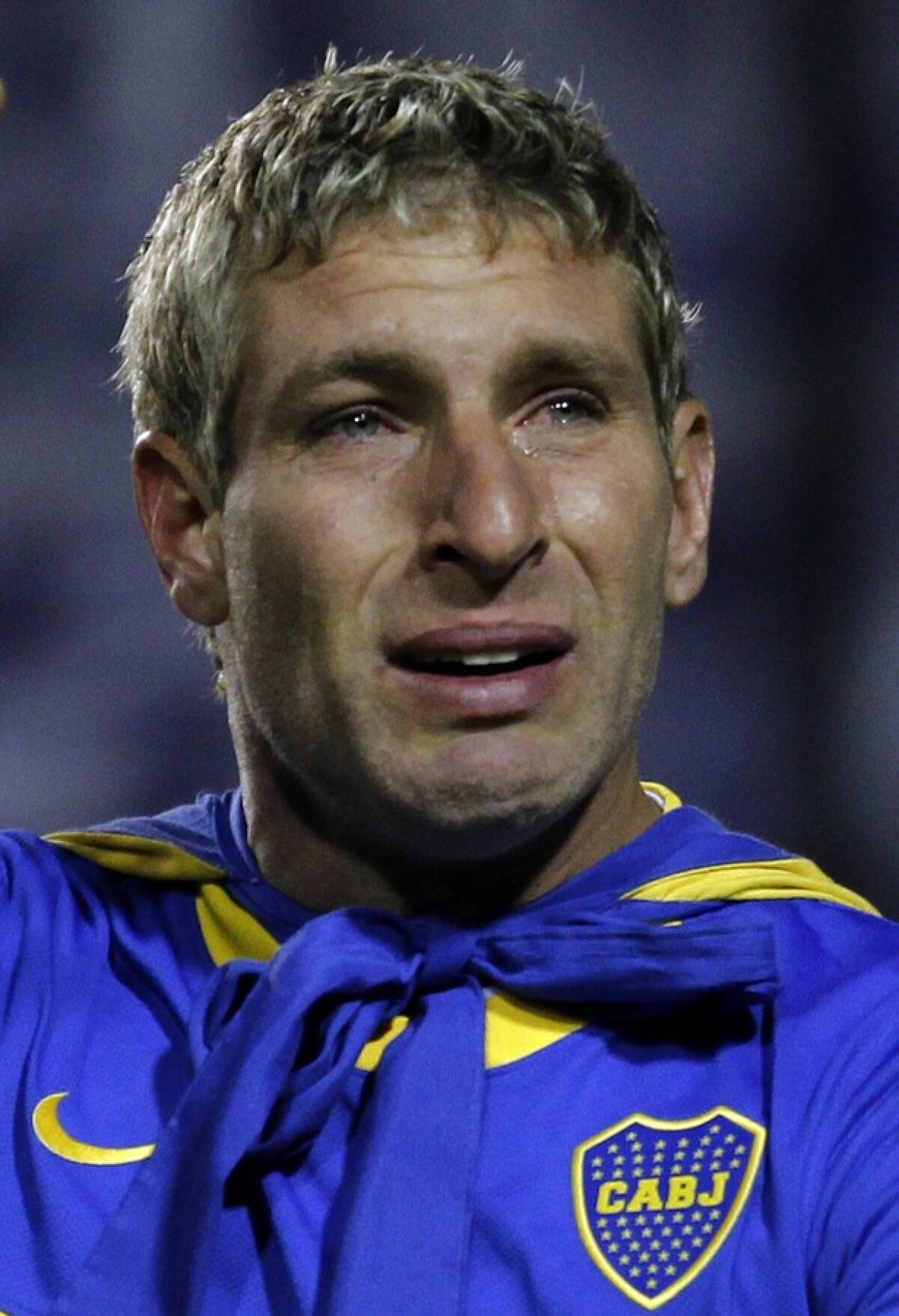 FOTO Martin Palermo, cu ochii în lacrimi la despărţirea de fanii echipei Boca Juniors :(