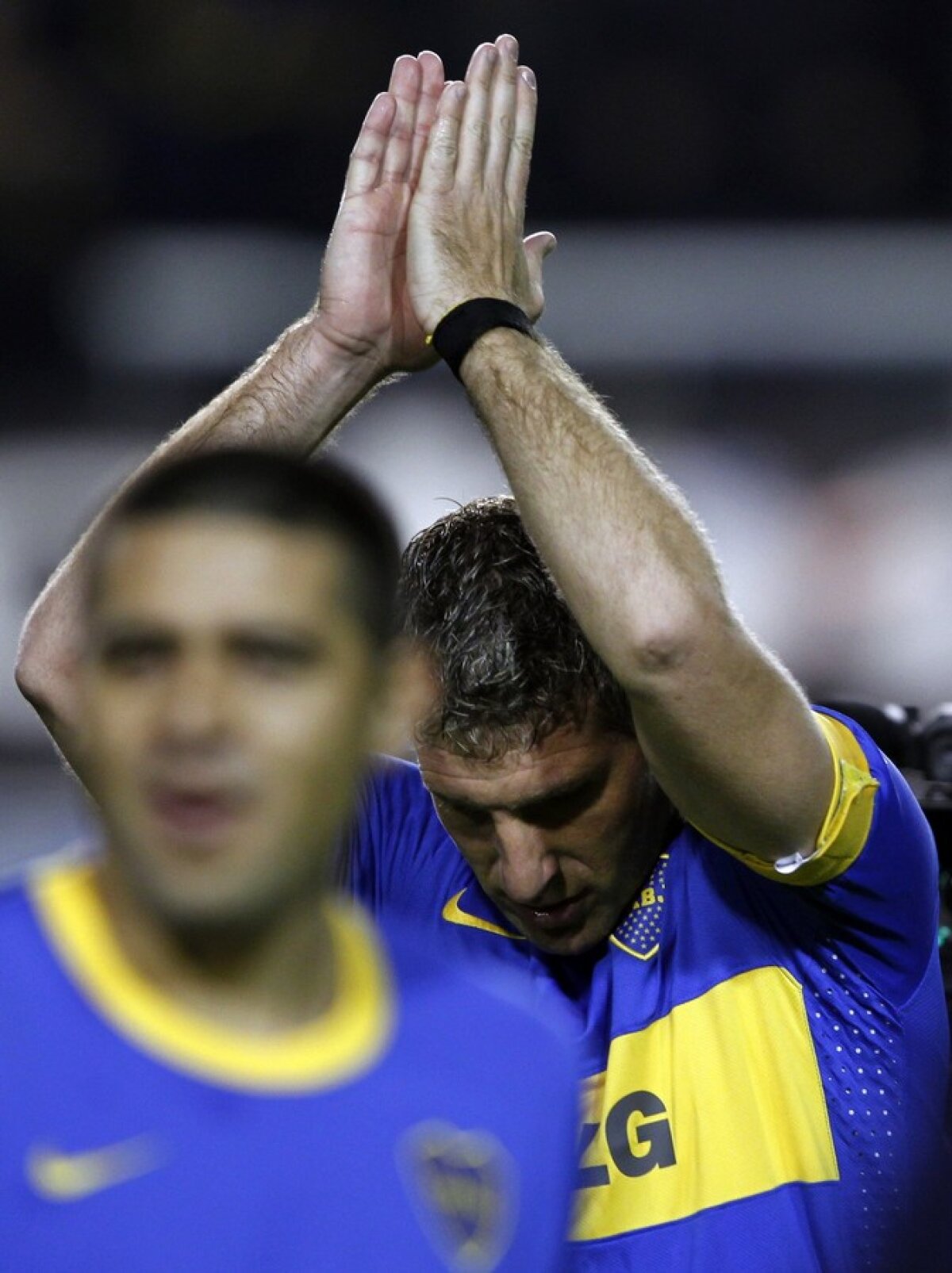 FOTO Martin Palermo, cu ochii în lacrimi la despărţirea de fanii echipei Boca Juniors :(