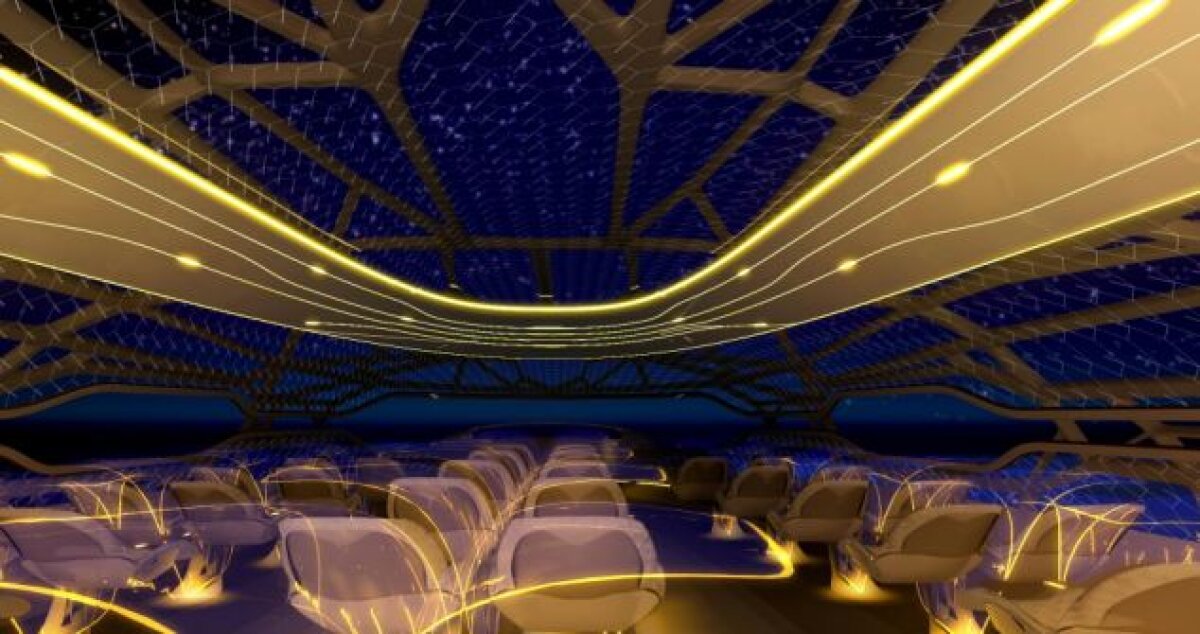 GALERIE FOTO Airbus a inventat avionul transparent
