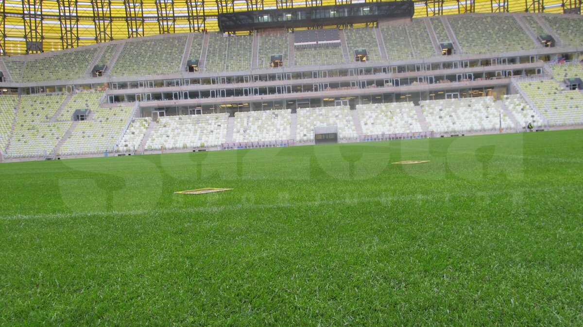 FOTO GSP vă prezintă al patrulea stadion polonez Elite pentru Euro 2012 » Bolul de chihlimbar