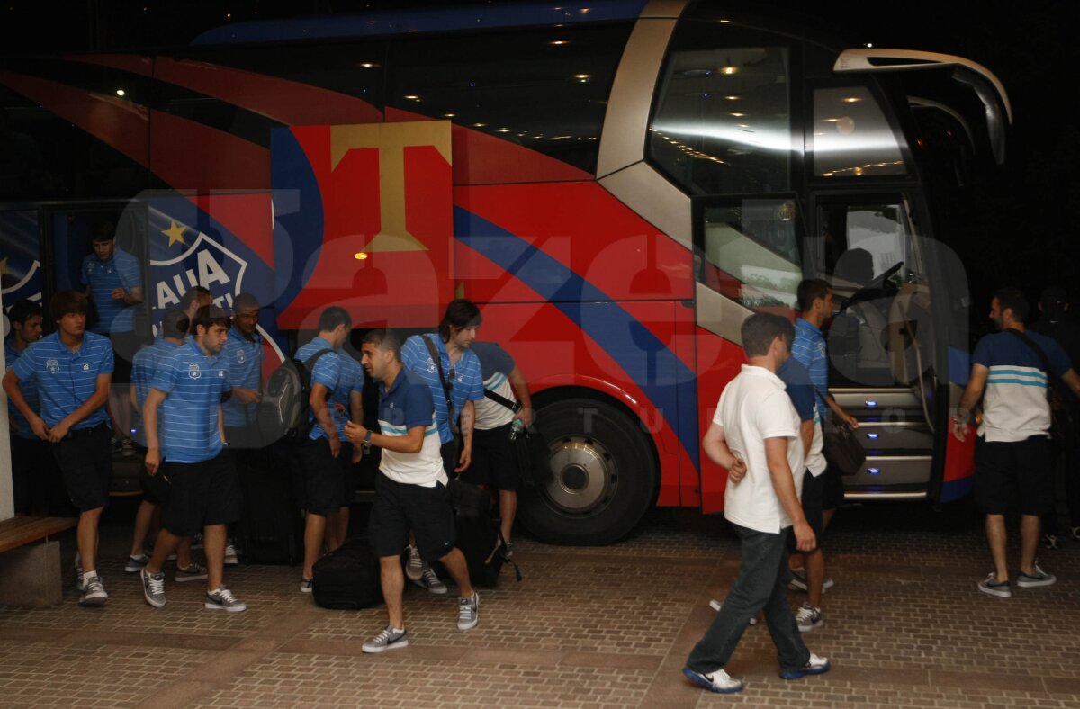 GALERIE FOTO » Steaua a ajuns în Austria
