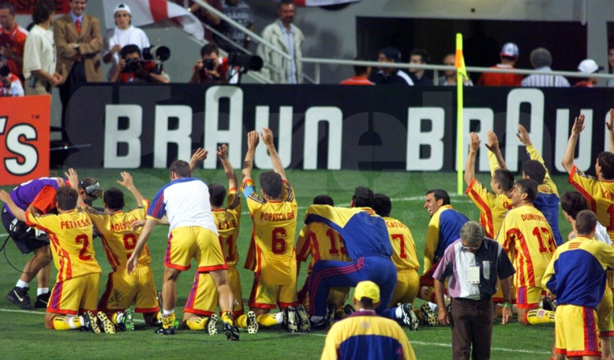 Remember » Au trecut 13 ani de la ultima victorie a României la Mondiale: 2-1 cu Anglia!