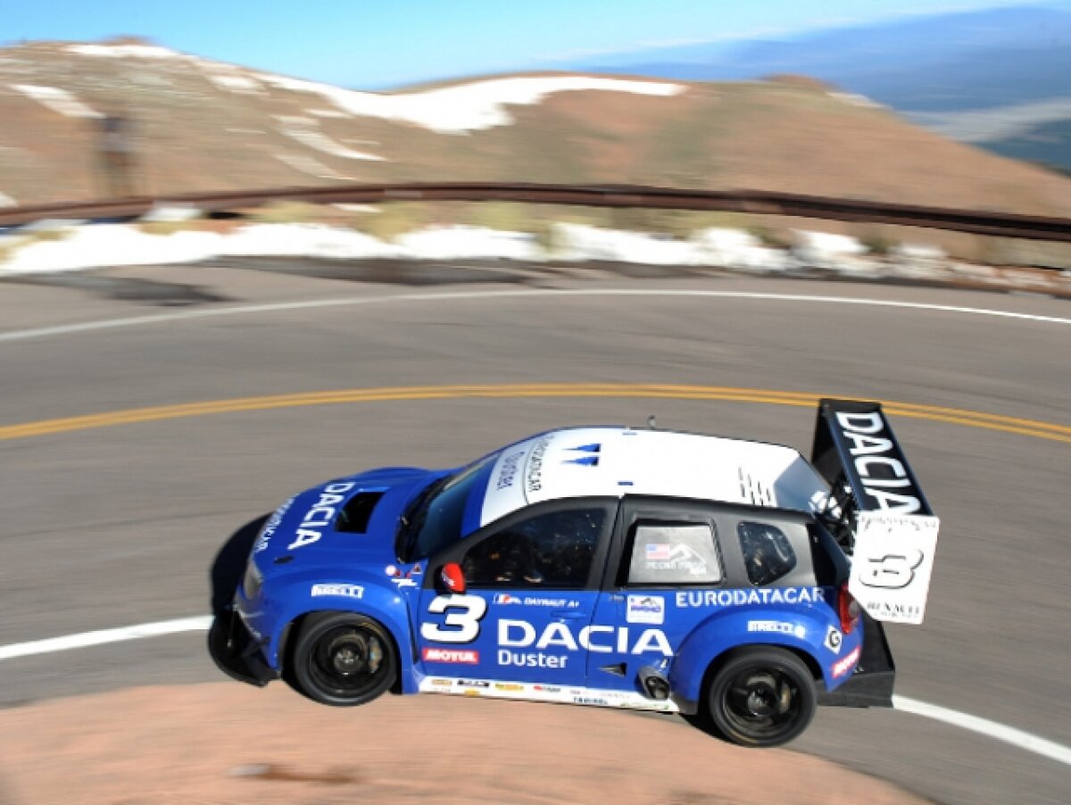 FOTO Duster-ul "No Limit"se pregăteşte de Pikes Peak. Vezi imagini de la antrenamentele oficiale!