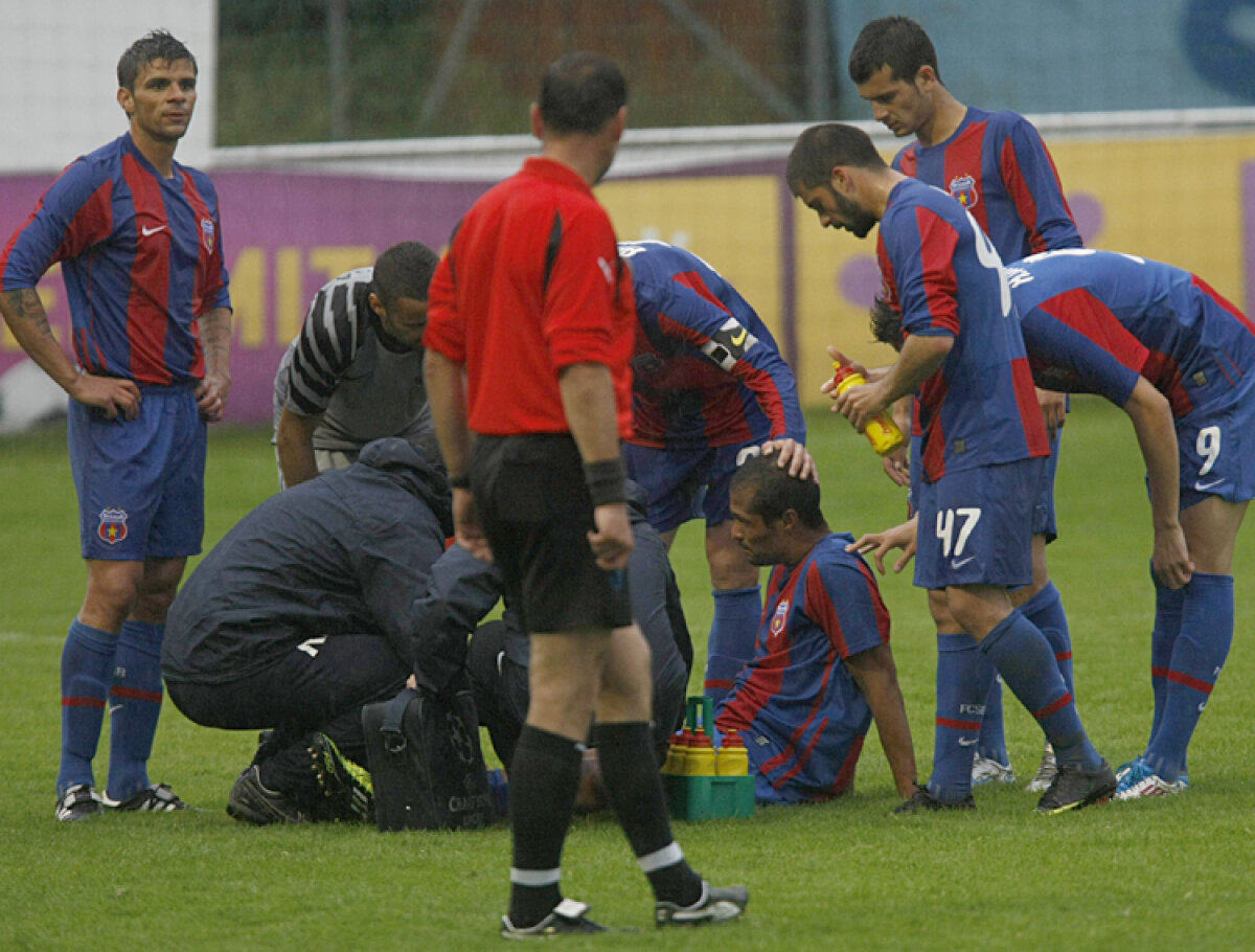 EXCLUSIV Geraldo are ruptură musculară şi stă pe tuşă minimum o lună şi jumătate